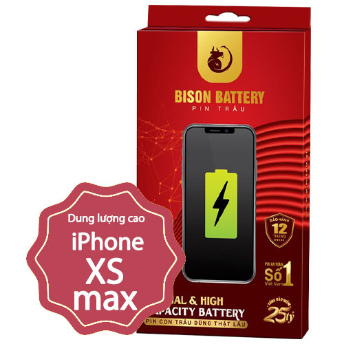 Siêu Pin Bison iPhone XS Max