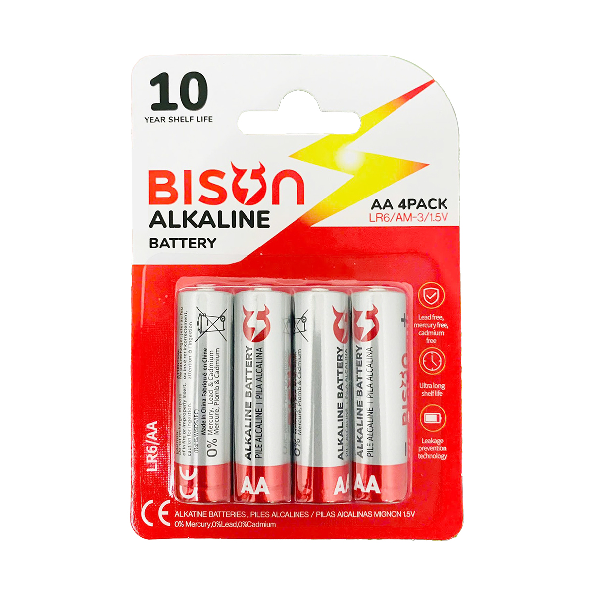Pin tiểu AA Bion Alkaline (1 vỉ 4 viên pin) (1)
