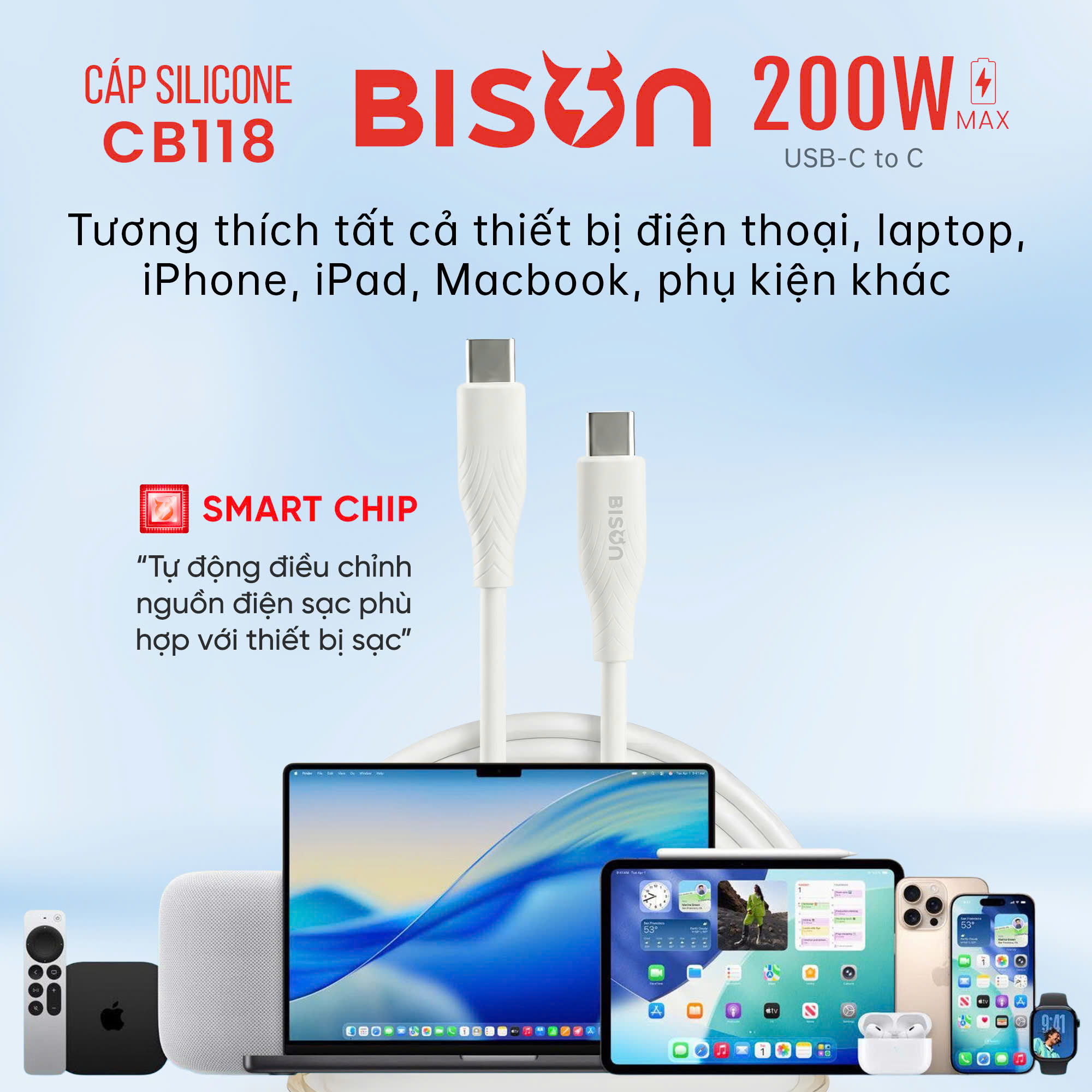 cap-sac-bison-200w-sac-nhanh-5a-mau-trang-boc-silicone-sieu-ben-cb118-2