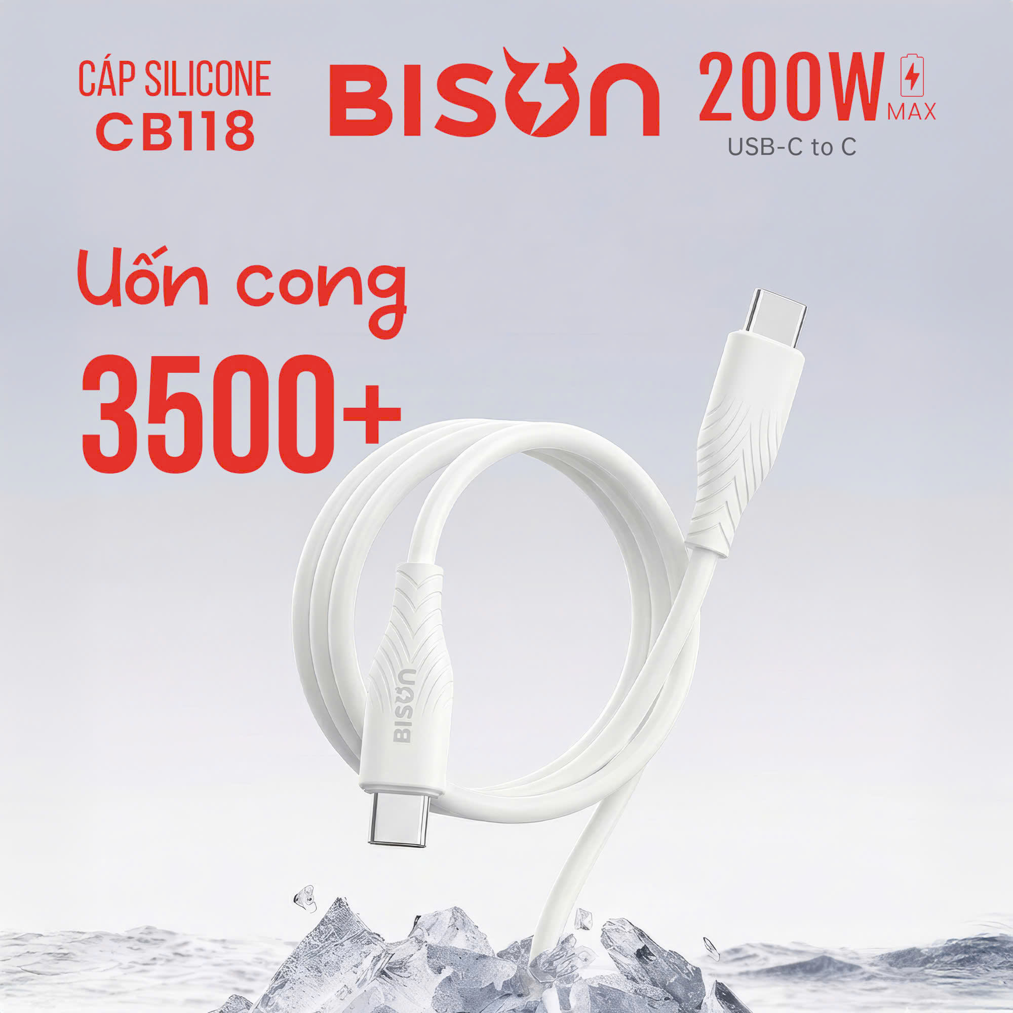 cap-sac-bison-200w-sac-nhanh-5a-mau-trang-boc-silicone-sieu-ben-cb118-4